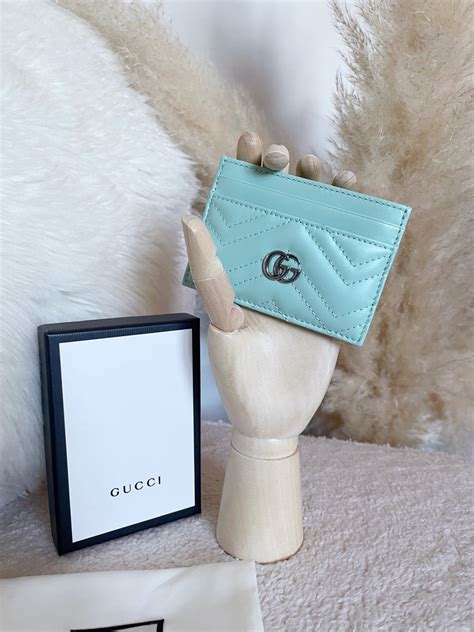 gucci mint green card holder|wallet card holder gucci.